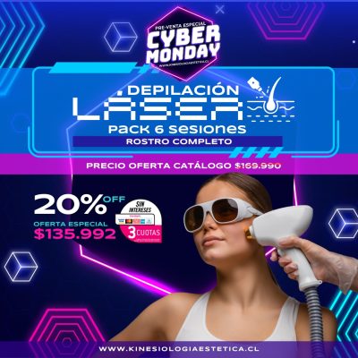 Depilación láser rostro completo