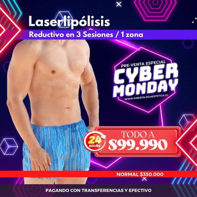 Laserlipólisis 1 zona 3 ses.