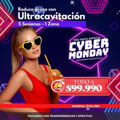 Ultracavitación 1 zona 5 ses.