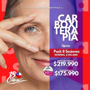CARBOXITERAPIA OJERAS 8 SES.