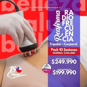 REAFIRMA CON RF TRIPOLAR 10 SES.