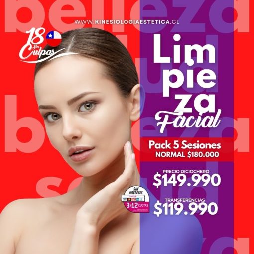 LIMPIEZA FACIAL PACK 5 SES.