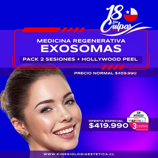 EXOSOMAS PACK 2 SES. + HOLLYWOOD PEEL