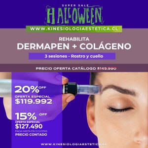 Dermapen + Colágeno Rostro Completo 3 ses.