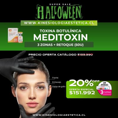 Meditoxin 3 Zonas + Retoque (50U)