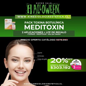 Meditoxin 2 Aplicaciones  3 Zonas + Retoque (50U)