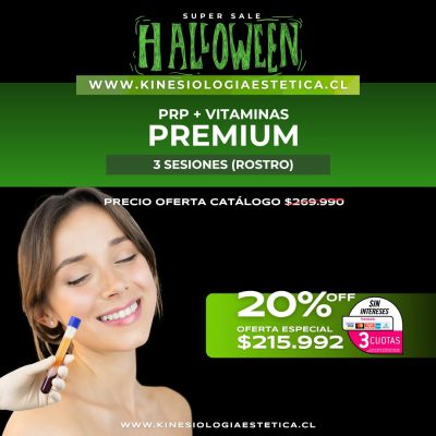 PRP + Vitaminas Premium 3 ses.
