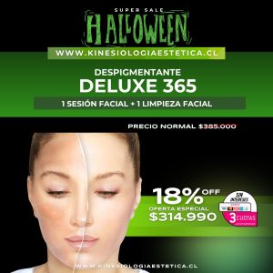 Despigmentante Deluxe 365 1 ses. + 1 Limpieza Facial