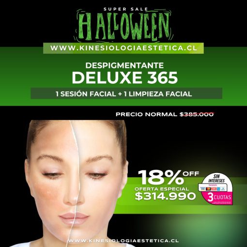Despigmentante Deluxe 365 1 ses. + 1 Limpieza Facial
