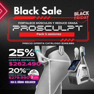 Reductivo y Reafirmante con Prosculpt 5 ses.