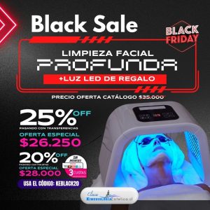 Limpieza Facial Profunda + Luz led de REGALO
