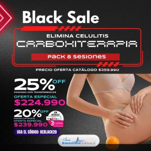 Elimina Celulitis con Carboxiterapia 8 ses.