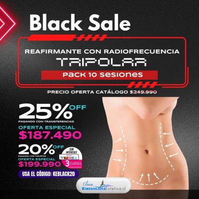 Reafirmante con RF Tripolar 10 ses.