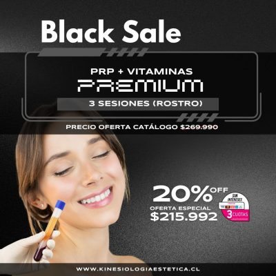 PRP + Vitaminas Premium 3 ses (Rostro)